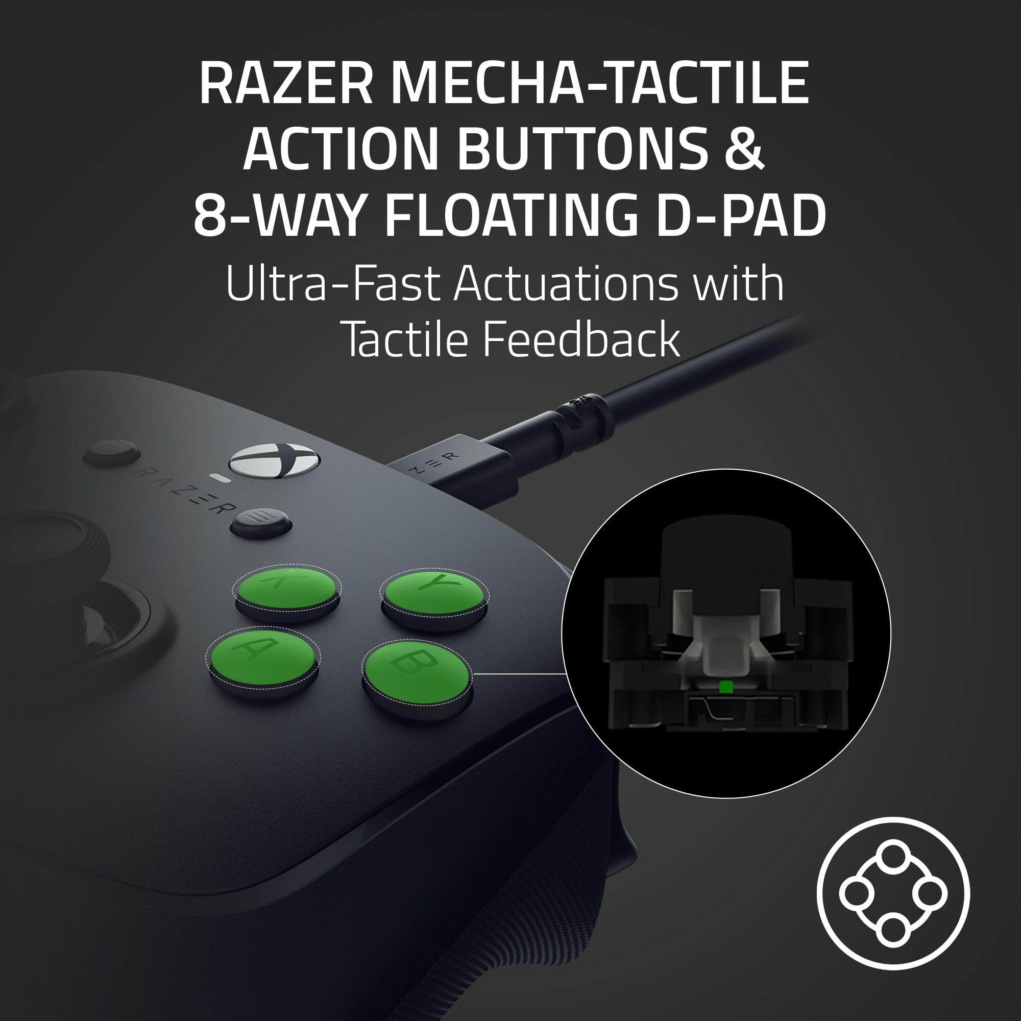Foto 6 pulgar | Control Alámbrico para Xbox Series X|S Razer Wolverine V3 Tournament Edition Negro - Venta Internacional
