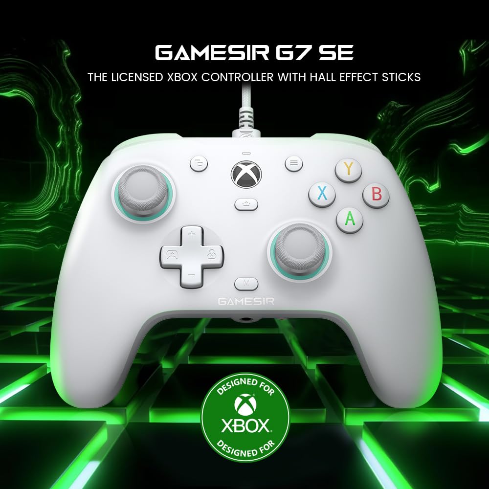 Foto 3 | Control Alámbrico para Xbox Series X|S/One y PC Gamesir Blanco