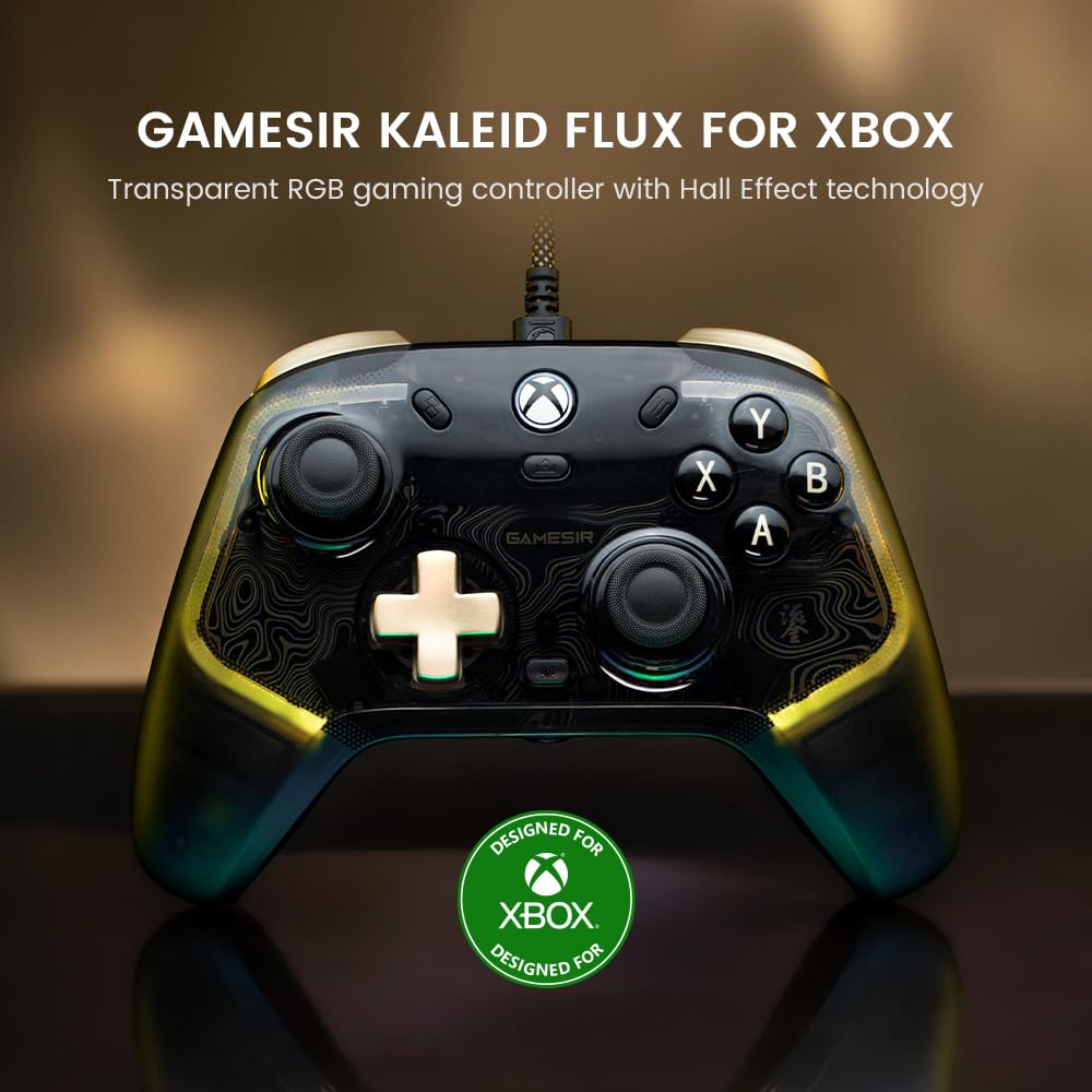 Foto 2 | Controlador Gamesir Kaleid Flux Enhanced Cableado Xbox Series X|s - Venta Internacional.