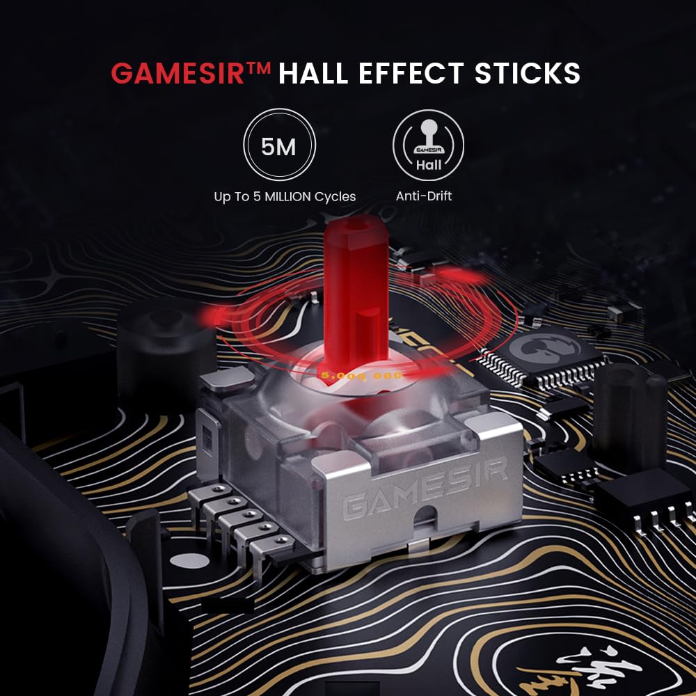 Foto 4 pulgar | Controlador Gamesir Kaleid Flux Enhanced Cableado Xbox Series X|s - Venta Internacional.