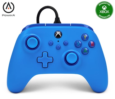 Foto 1 | Controlador Con Cable Gamepad Powera Para Xbox Series X|s - Azul - Venta Internacional.