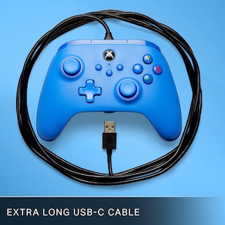 Foto 5 | Controlador Con Cable Gamepad Powera Para Xbox Series X|s - Azul - Venta Internacional.