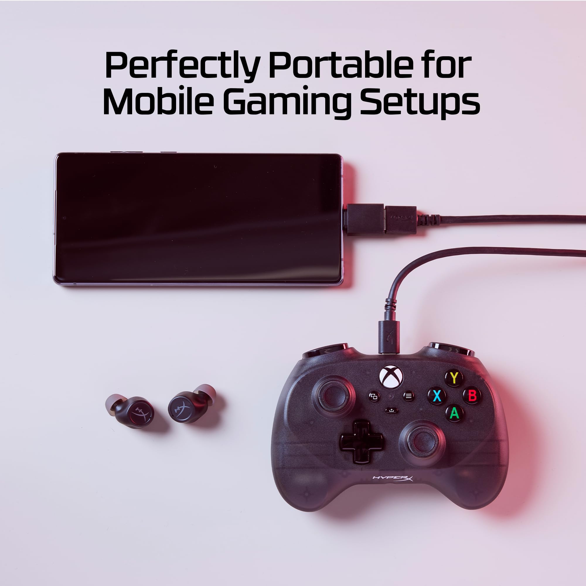 Foto 7 pulgar | Controlador De Juegos Hyperx Clutch Tanto Mini Wired Xbox Black - Venta Internacional.
