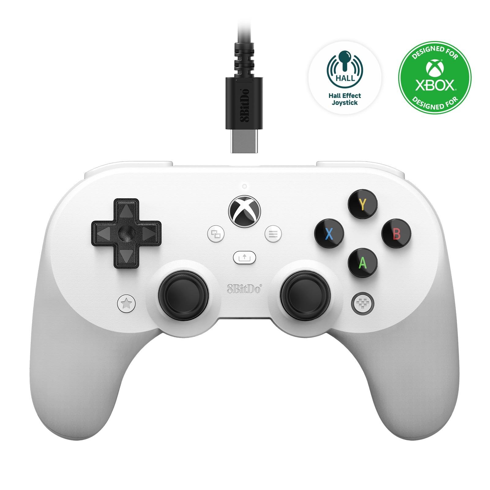 Foto 2 pulgar | Controlador 8bitdo Pro 2 Con Cable Para Xbox Con Joystick Hall Effect - Venta Internacional.