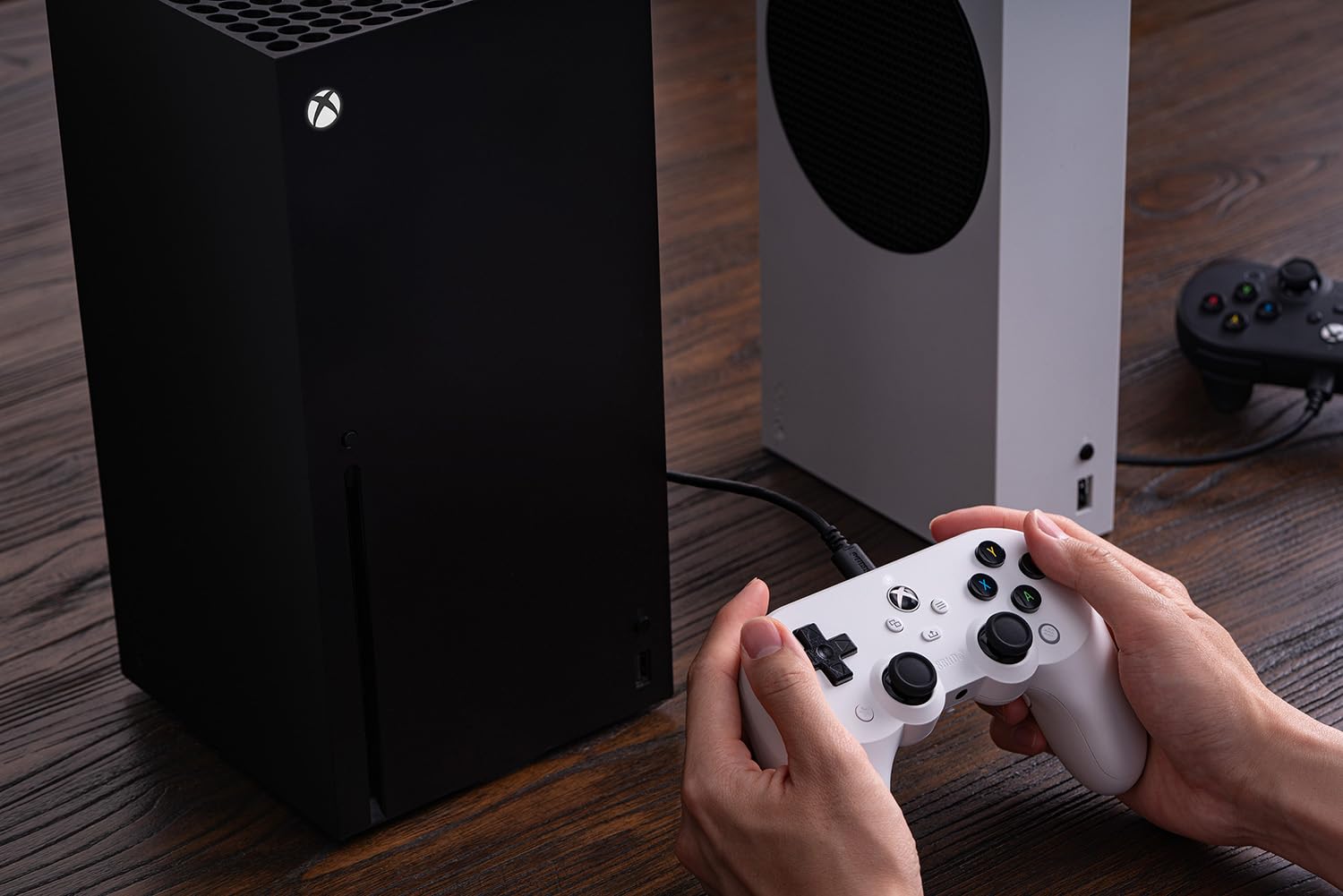 Foto 4 pulgar | Controlador 8bitdo Pro 2 Con Cable Para Xbox Con Joystick Hall Effect - Venta Internacional.