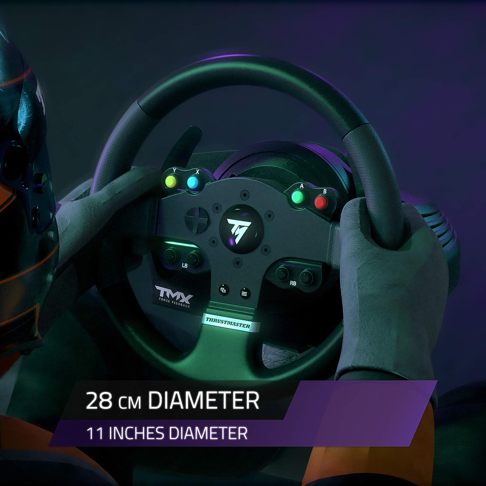 Foto 2 | Volante De Carreras Thrustmaster Tmx Con Force Feedback Para Xbox/pc - Venta Internacional.