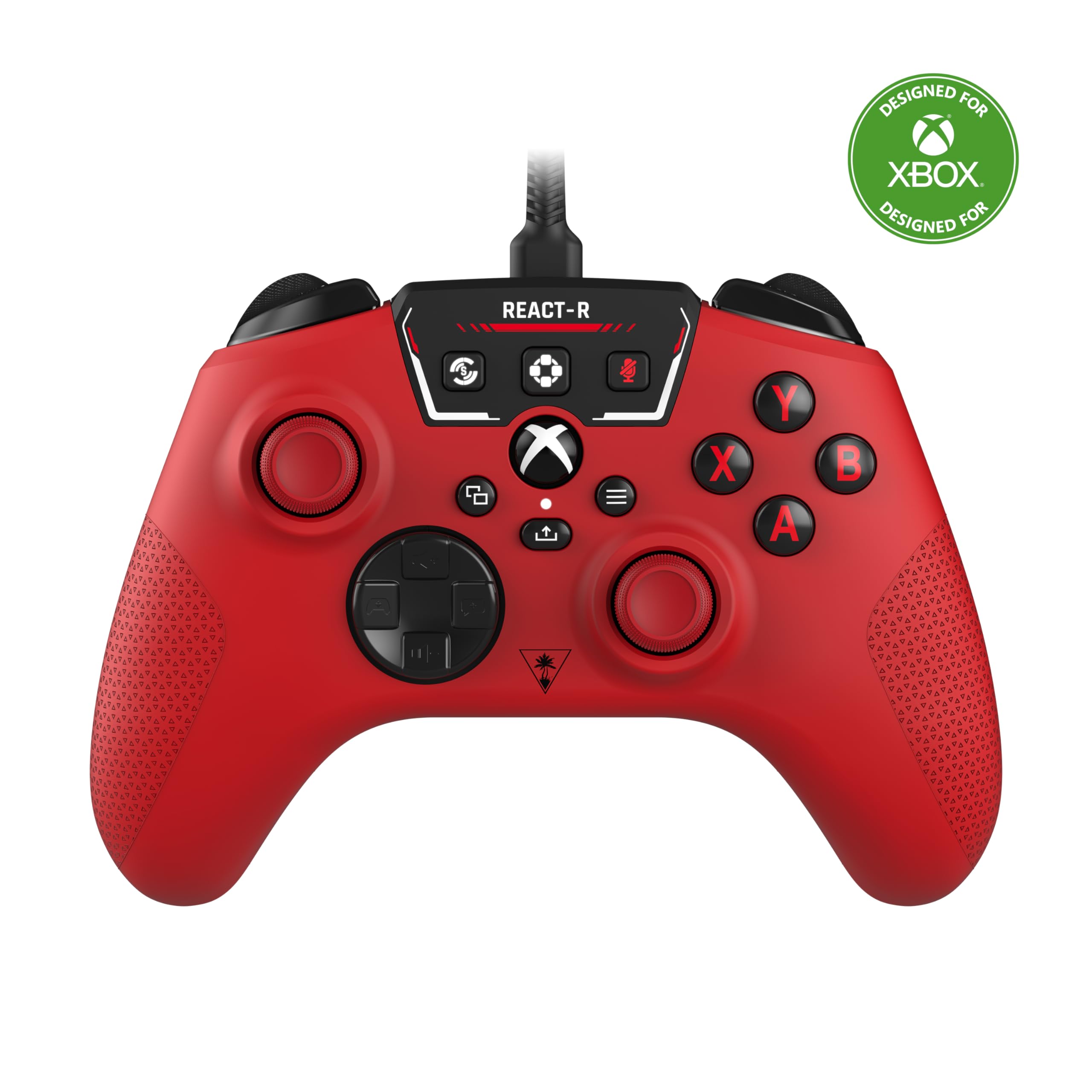 Controlador De Juegos Turtle Beach React-r Con Cable Para Xbox Red - Venta Internacional.