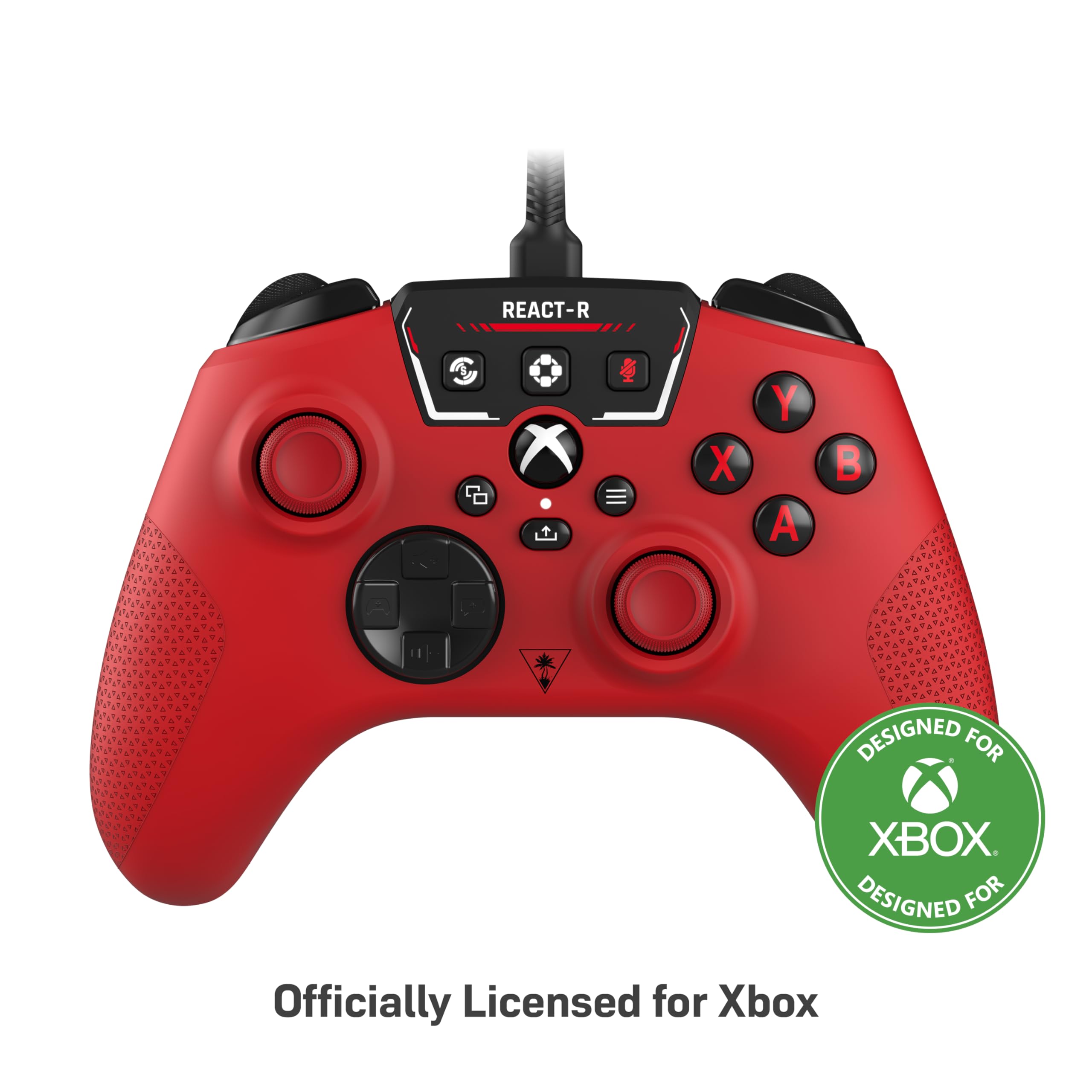 Foto 3 pulgar | Controlador De Juegos Turtle Beach React-r Con Cable Para Xbox Red - Venta Internacional.