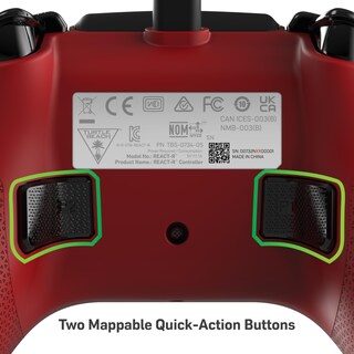 Foto 6 | Controlador De Juegos Turtle Beach React-r Con Cable Para Xbox Red - Venta Internacional.