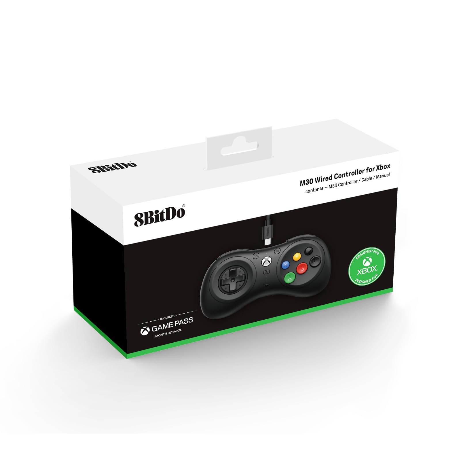 Foto 5 | Controlador 8bitdo M30 Con Cable Para Xbox Series X|s, Xbox One - Venta Internacional.