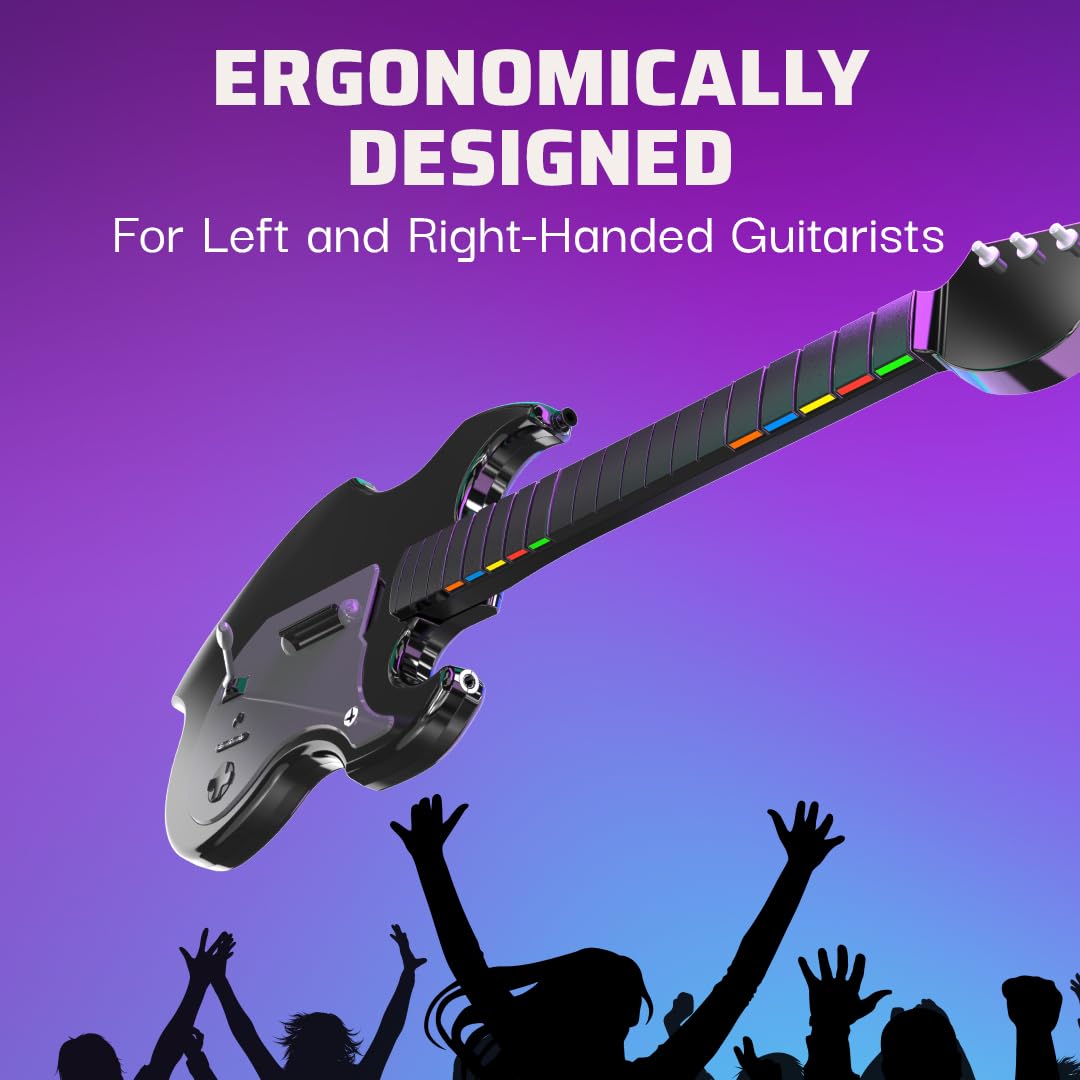 Foto 4 pulgar | Controlador De Guitarra Inalámbrico Pdp Riffmaster Para Xbox Series X|s - Venta Internacional.