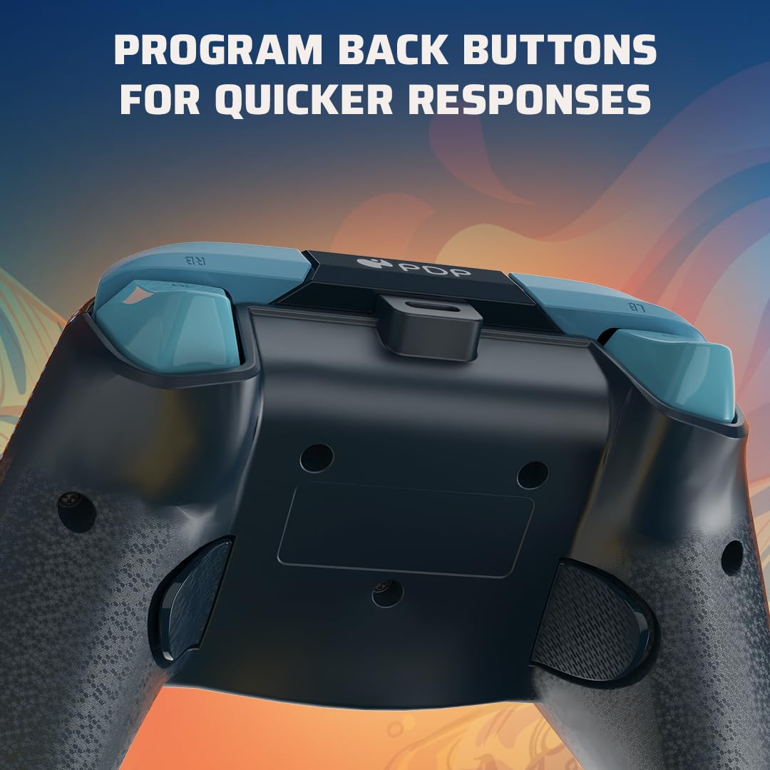 Foto 6 pulgar | Controlador De Juegos Pdp Rematch Glow Xbox Series X|s Blue Tide - Venta Internacional.