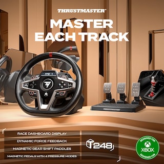 Foto 6 | Volante De Carreras Thrustmaster T248x Con Pedales Magnéticos - Venta Internacional.