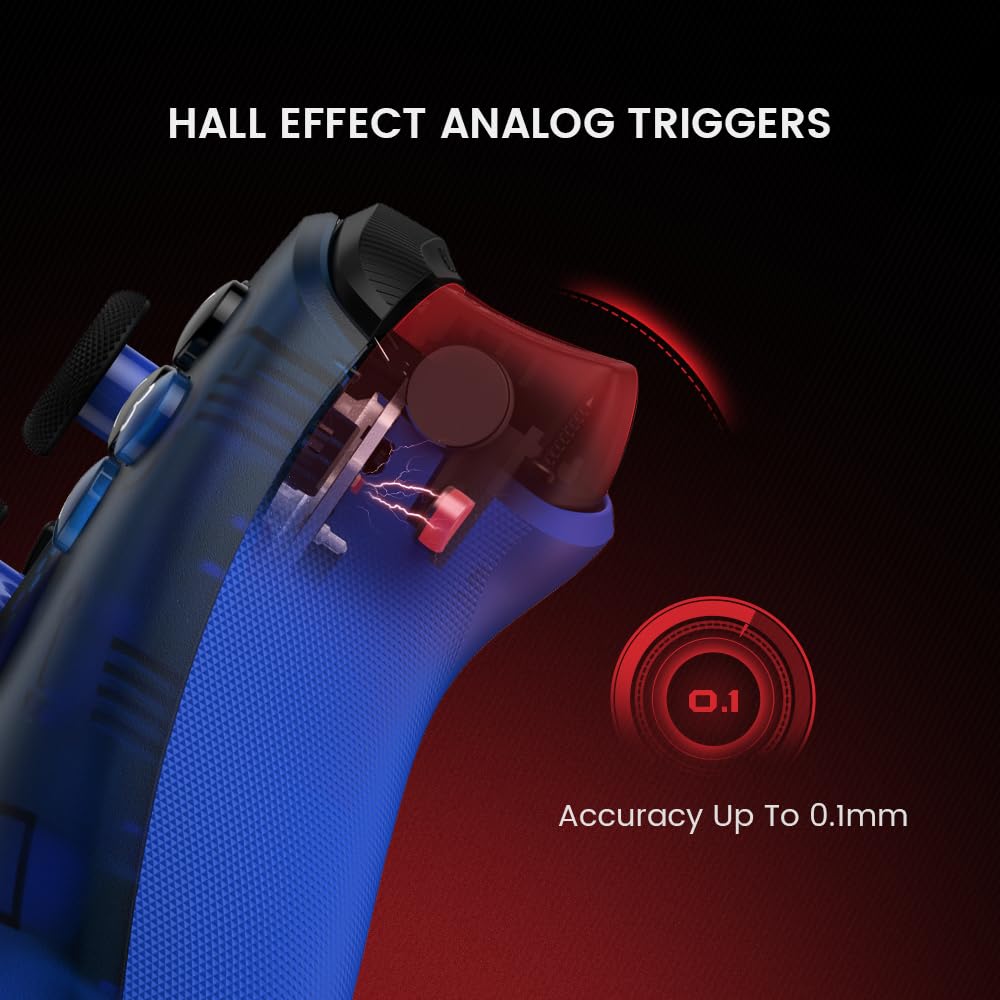 Foto 5 pulgar | Controlador Con Cable Gamesir T7 Con Joysticks De Efecto Hall Para Xbox