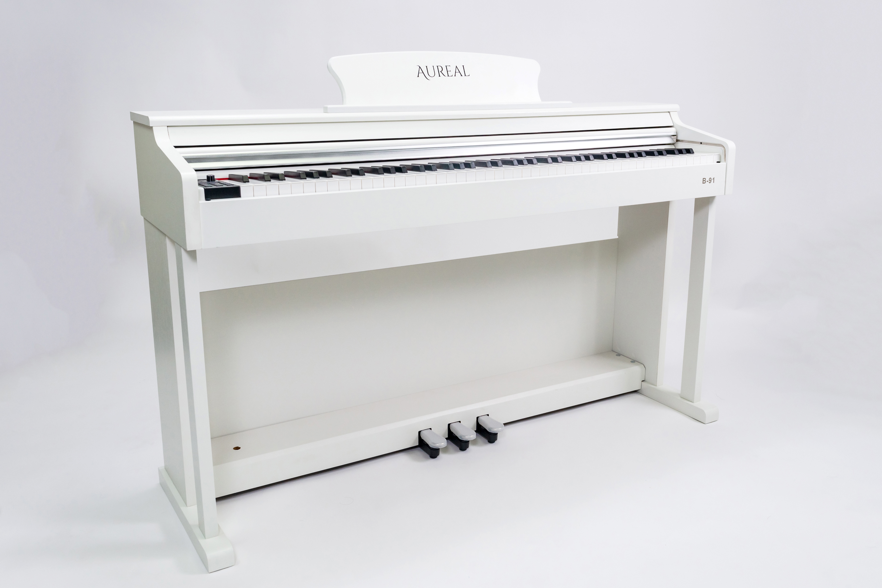 Foto 2 | Piano Digital Aureal B-91 color Blanco con 88 Teclas Pesadas Touch MP3