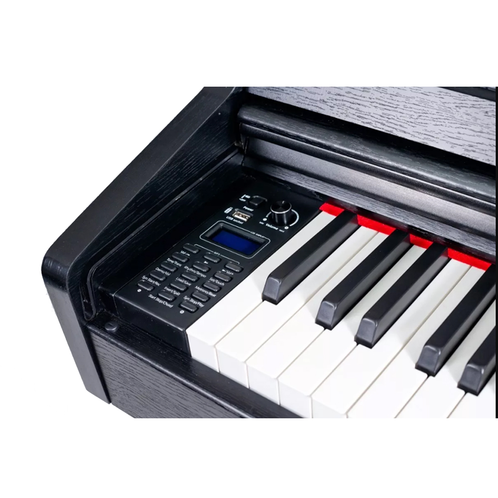 Foto 4 pulgar | Piano Digital Aureal B-91BLK color Negro 88 Teclas Touch