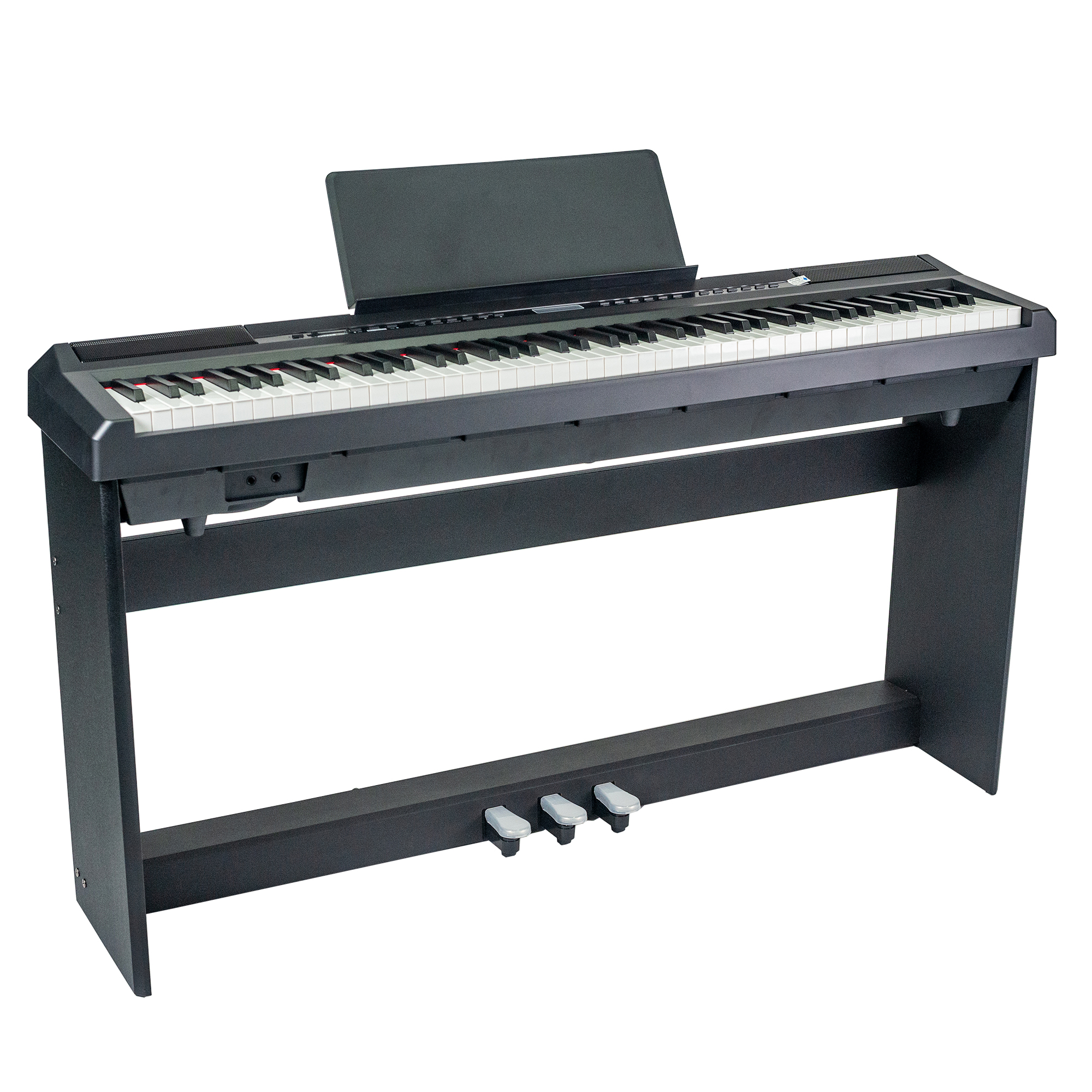 Foto 3 pulgar | Piano Digital Aureal S-194 Bk y Base Ast-2 de Madera color Negro