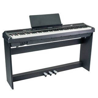 Foto 2 | Piano Digital Aureal S-194 Bk y Base Ast-2 de Madera color Negro