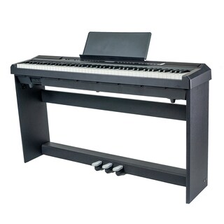 Foto 3 | Piano Digital Aureal S-194 Bk y Base Ast-2 de Madera color Negro