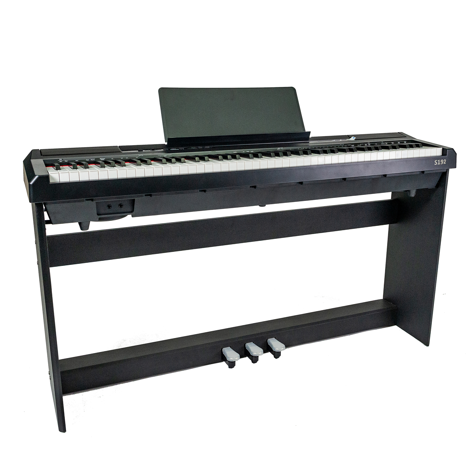 Foto 3 pulgar | Piano Digital Aureal S-192 Bk y Base Ast-2 de Madera color Negro