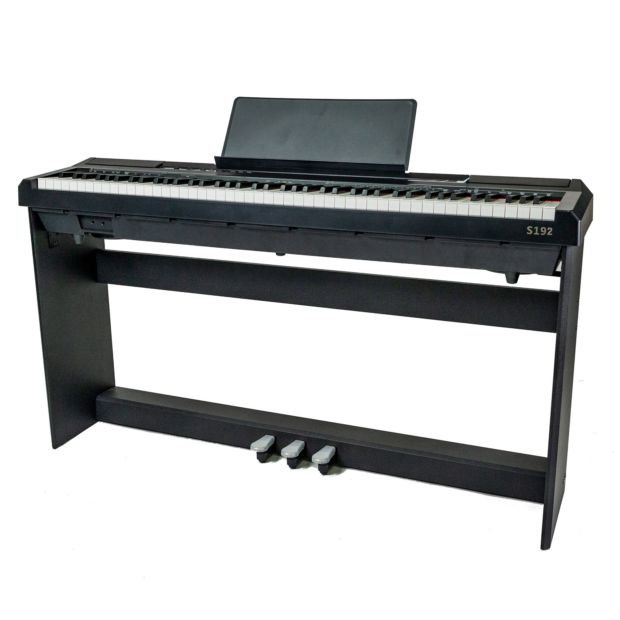 Foto 3 | Piano Digital Aureal S-192 Bk y Base Ast-2 de Madera color Negro