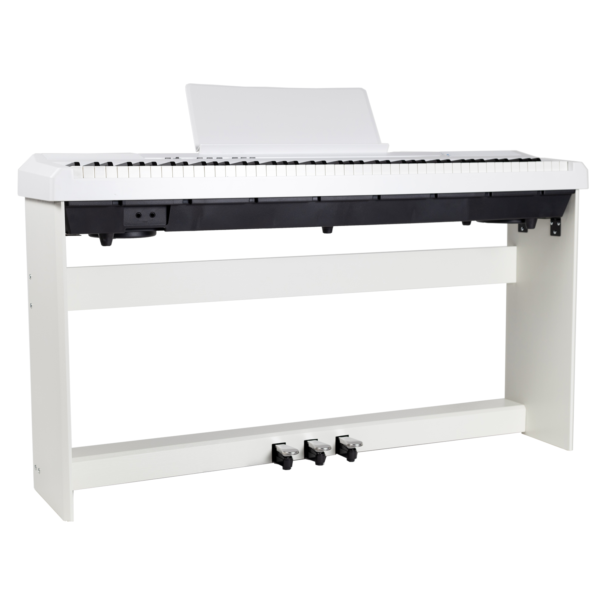 Foto 3 pulgar | Piano Digital Aureal S-192 Wh y Base Aws88k-wh de Madera color Blanco