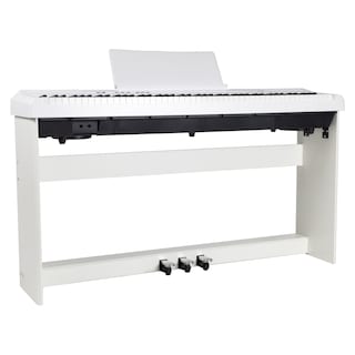 Foto 2 | Piano Digital Aureal S-192 Wh y Base Aws88k-wh de Madera color Blanco