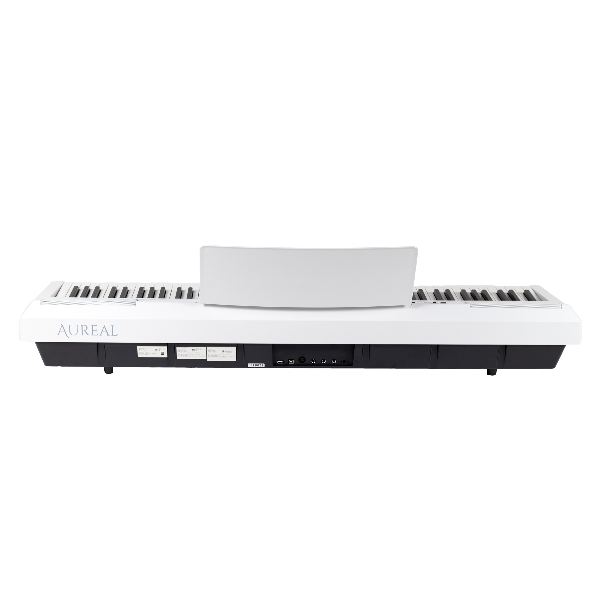 Foto 4 pulgar | Piano Digital Aureal Portátil 88 Teclas con Peso Touch S-192 color Blanco