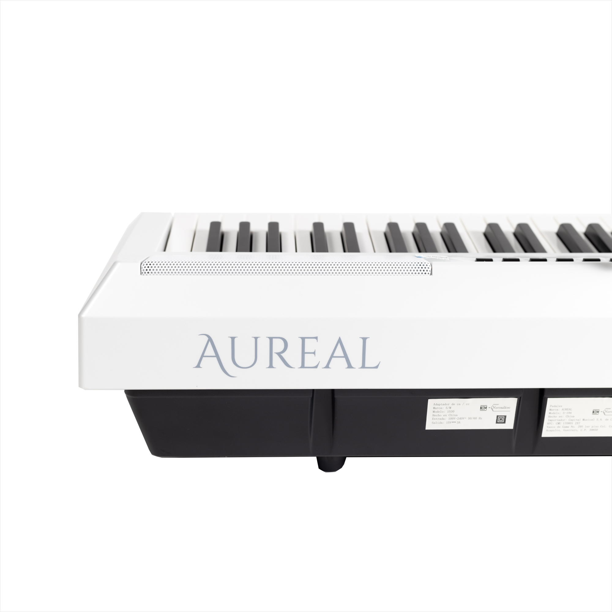 Foto 6 | Piano Digital Aureal S194wh de 88 Teclas color Blanco