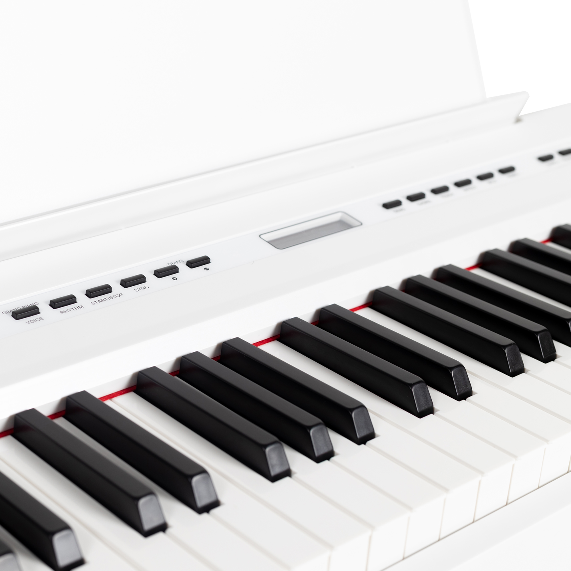 Foto 7 pulgar | Piano Digital con Base Aureal de 88 Teclas color Blanco