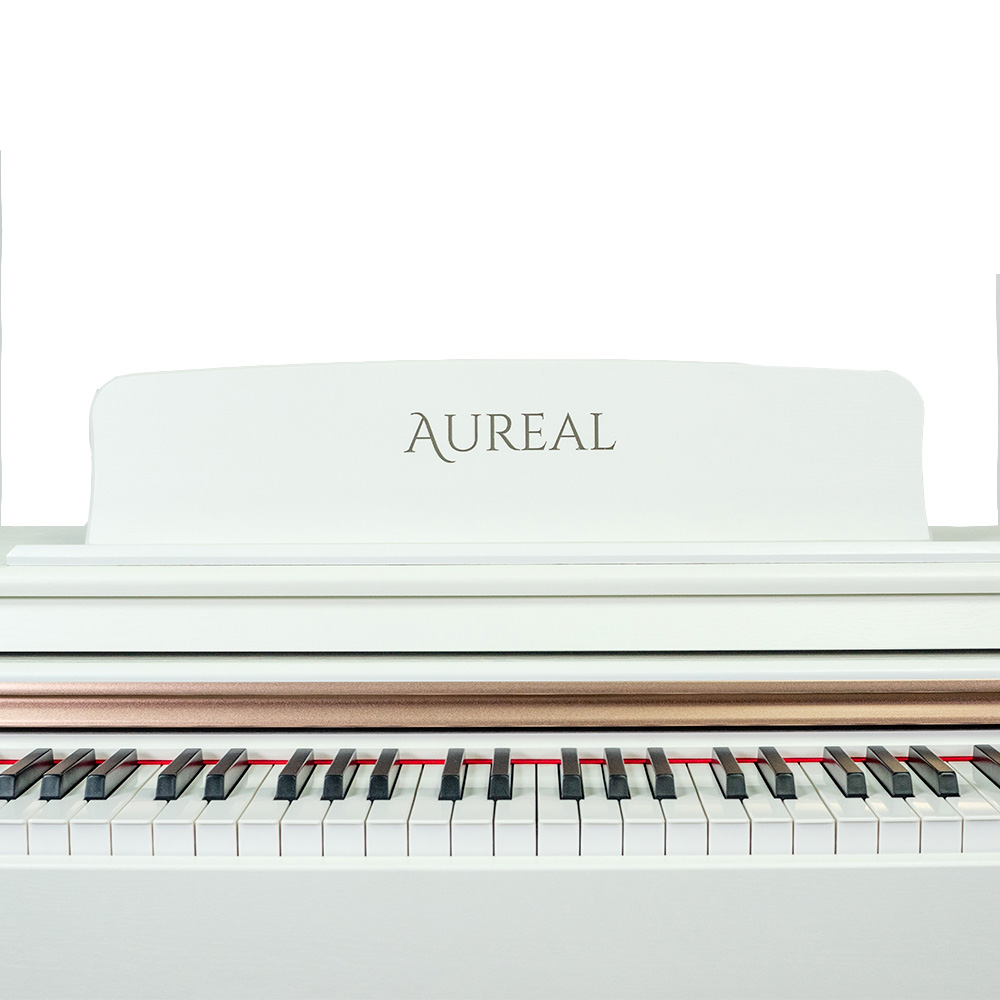 Foto 6 | Piano Digital Aureal 88 Teclas Pesada Touch Mp3 B89 color Blanco