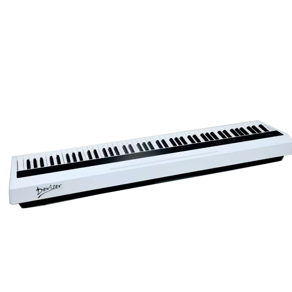 Foto 3 pulgar | Piano Digital Deviser 88 Teclas Ddp1 Wh Blanco