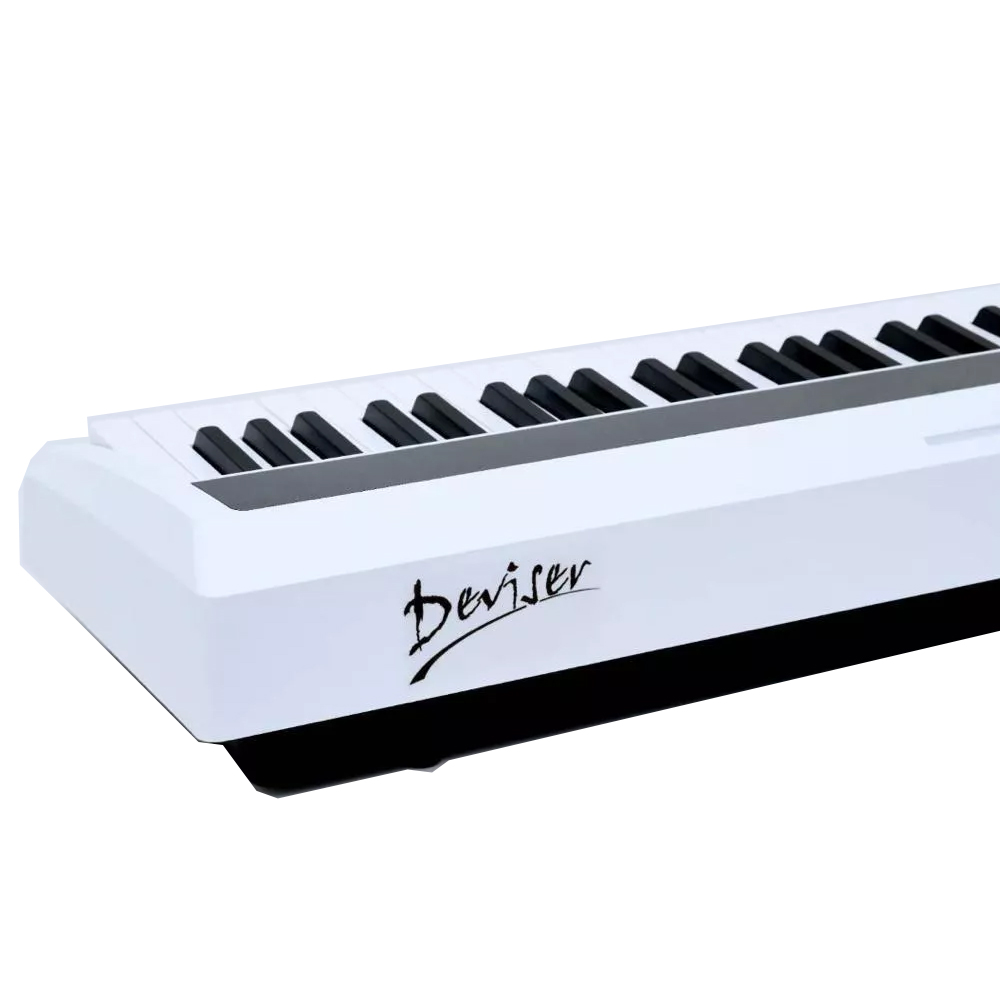 Foto 7 pulgar | Piano Digital Deviser 88 Teclas Ddp1 Wh Blanco