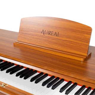 Foto 4 | Piano Digital Aureal B-83 Marrón Deslizable 88 Teclas Contrapesada