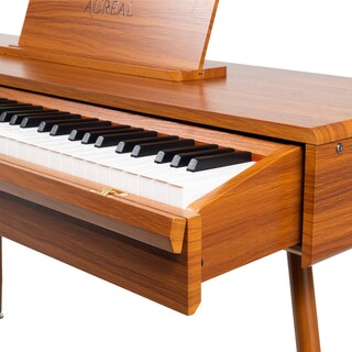 Foto 5 | Piano Digital Aureal B-83 Marrón Deslizable 88 Teclas Contrapesada