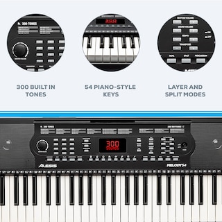 Foto 2 | Teclado Eléctrico Piano Digital Alesis Melody 54 Teclas - Venta Internacional.