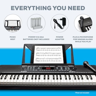Foto 4 | Teclado Eléctrico Piano Digital Alesis Melody 54 Teclas - Venta Internacional.