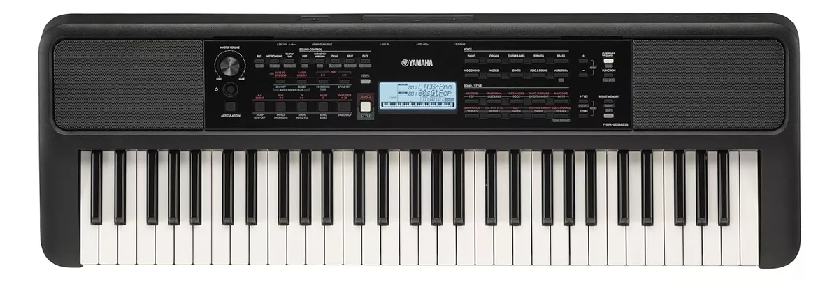 Foto 1 | Teclado Psre-383 Yamaha Con Adaptador De Corriente