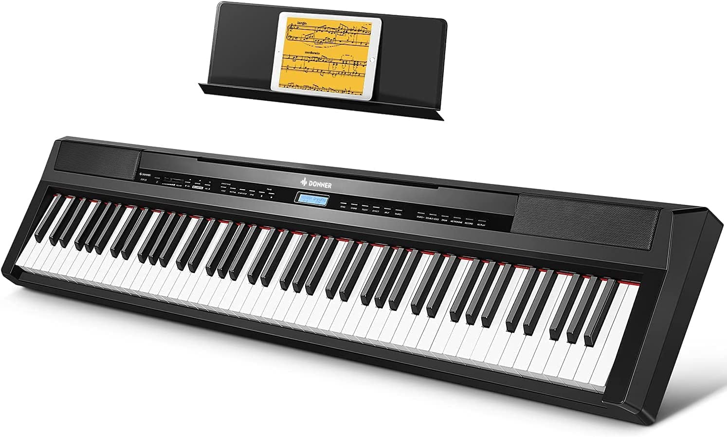 Piano Digital Donner Dep-20 Teclado Pesado De 88 Teclas De Tamaño Completo - Venta Internacional.