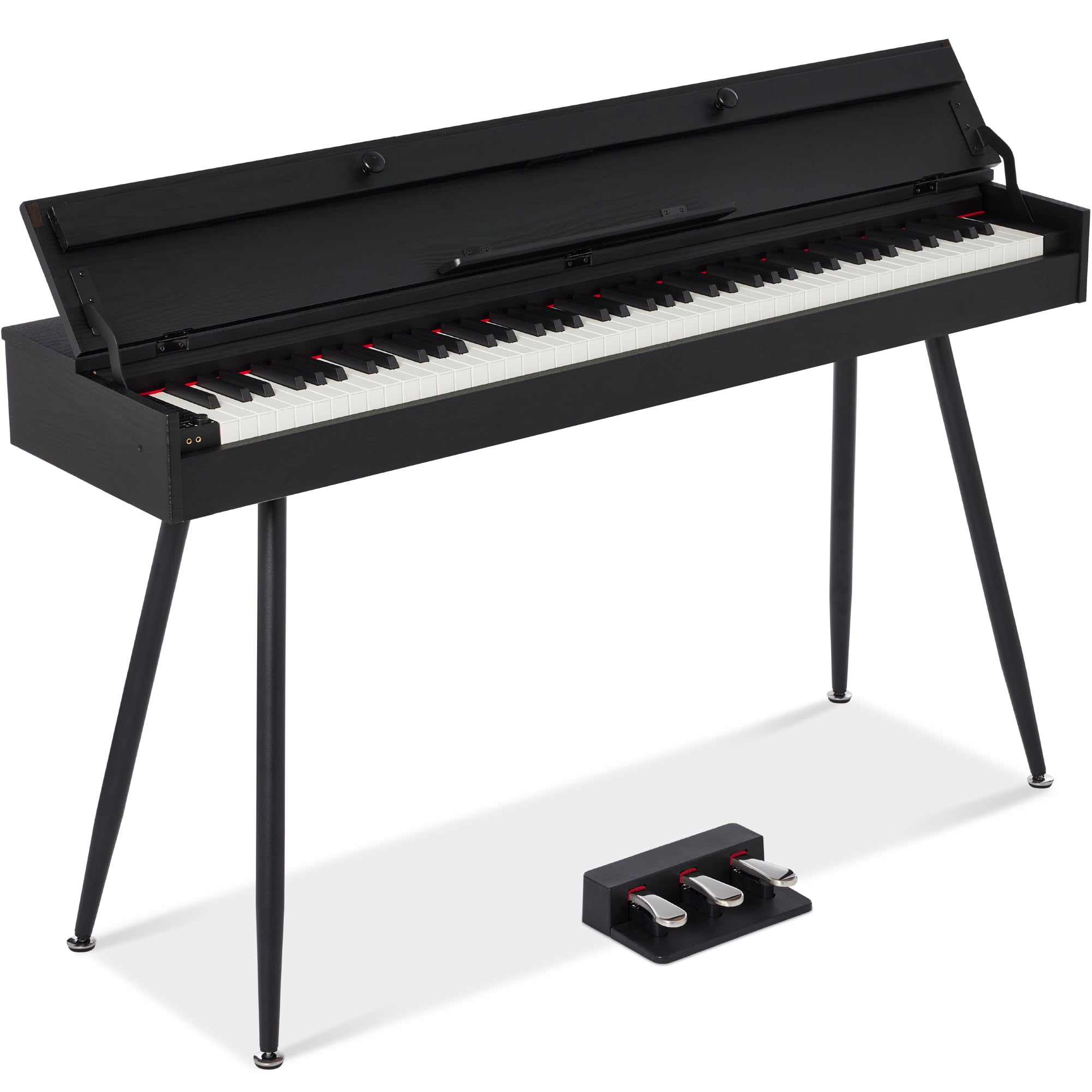 Foto 2 pulgar | Piano Digital Best Choice Products, 88 Teclas, Pesado, Negro - Venta Internacional.