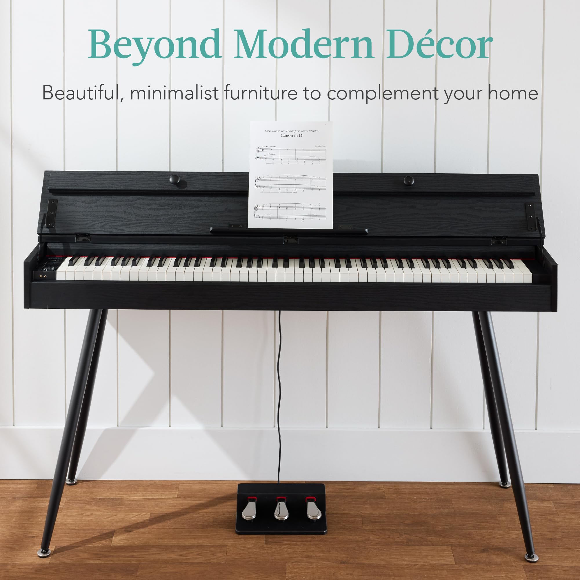 Foto 2 | Piano Digital Best Choice Products, 88 Teclas, Pesado, Negro - Venta Internacional.