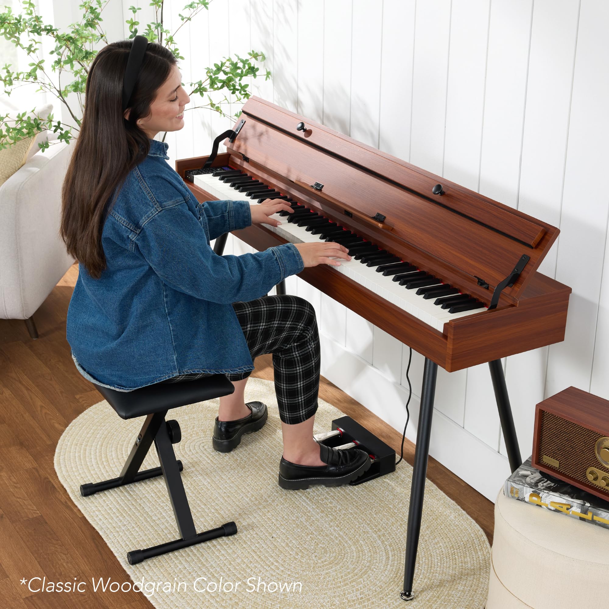 Foto 4 pulgar | Piano Digital Best Choice Products, 88 Teclas, Pesado, Negro - Venta Internacional.