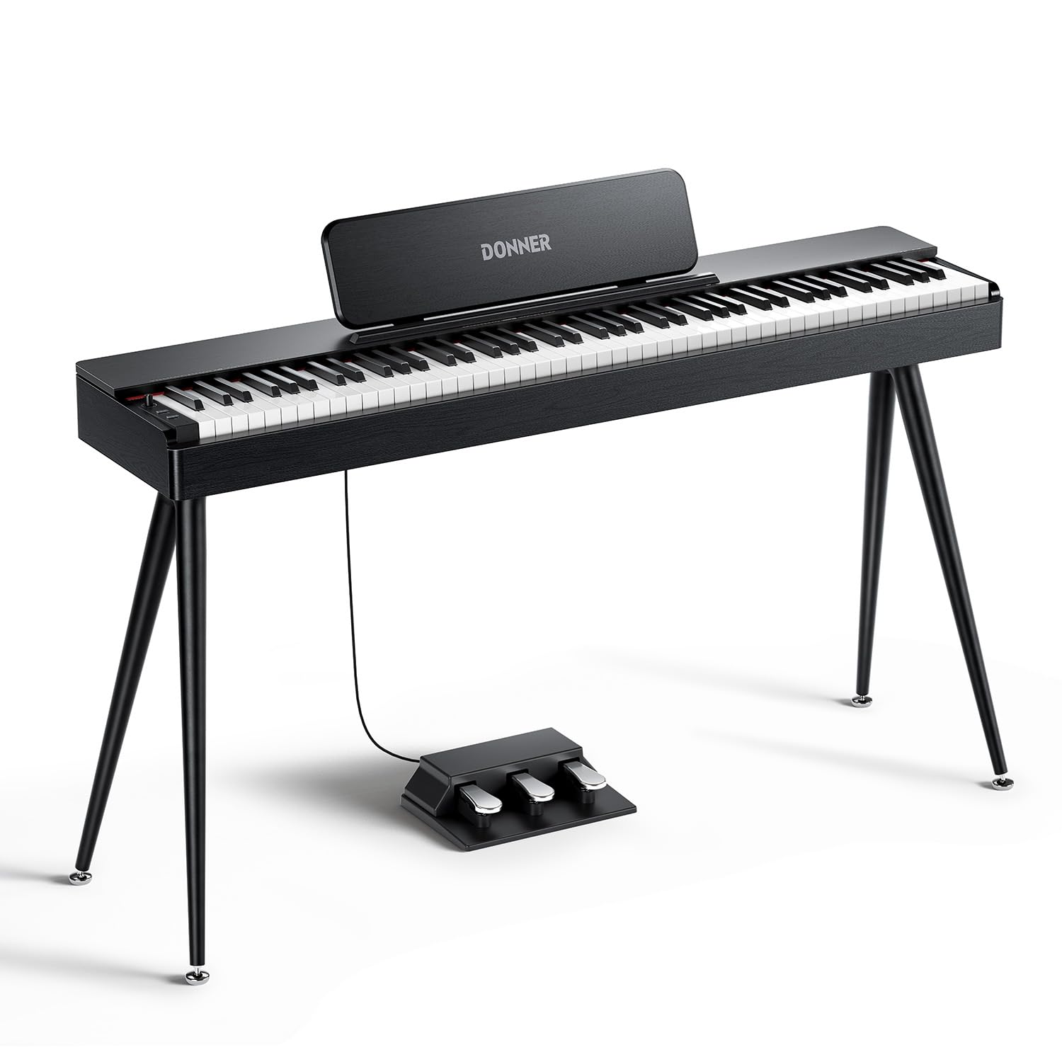Foto 2 pulgar | Piano Digital Donner Oura S100 De 88 Teclas Para Principiantes, Color Negro - Venta Internacional.