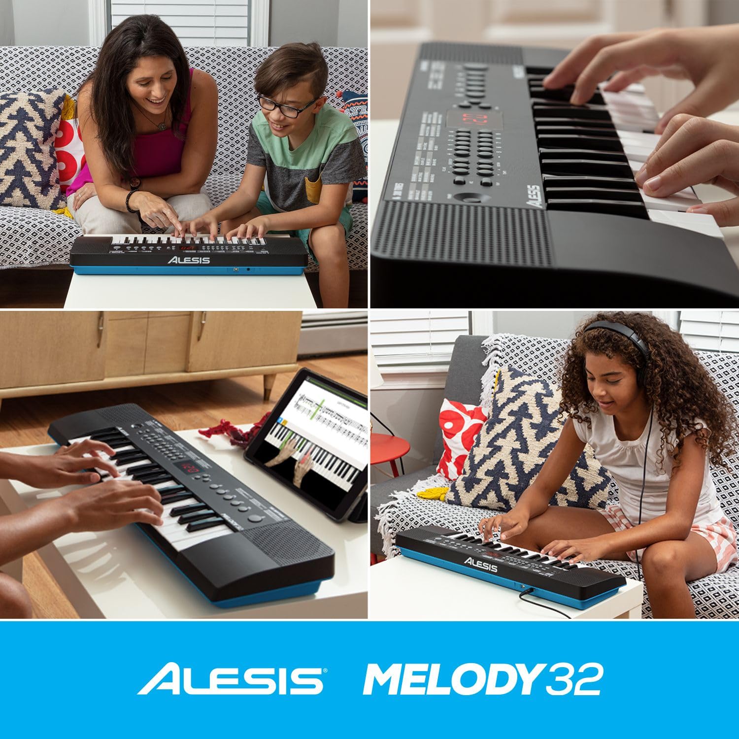 Foto 7 pulgar | Teclado Eléctrico Piano Digital Alesis Melody 32 - Venta Internacional.