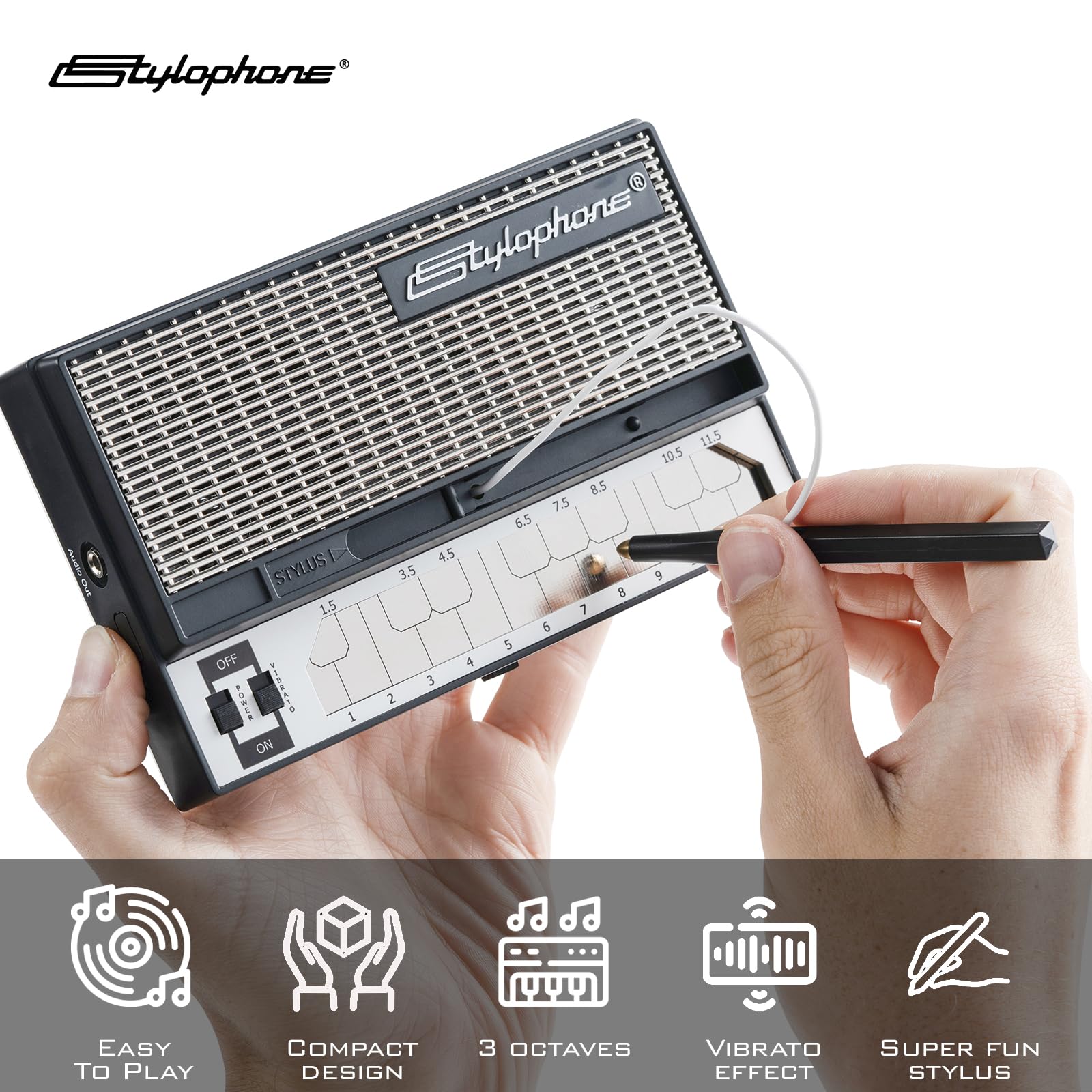 Foto 4 pulgar | Sintetizador Electrónico De Bolsillo Y Estilófono Original - Venta Internacional.