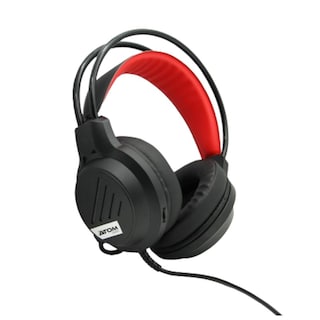 Foto 4 | Auriculares Atom Games AGNSWO-001D con Cable Y Micrófono color Rojo