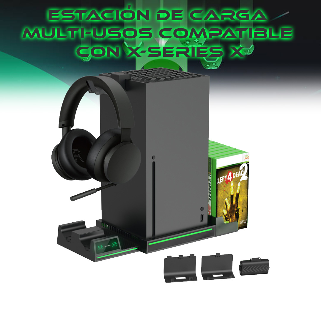 Foto 2 | Estación De Carga Store Cline 2 Baterías Recargables Compatible Con Xbox Series X