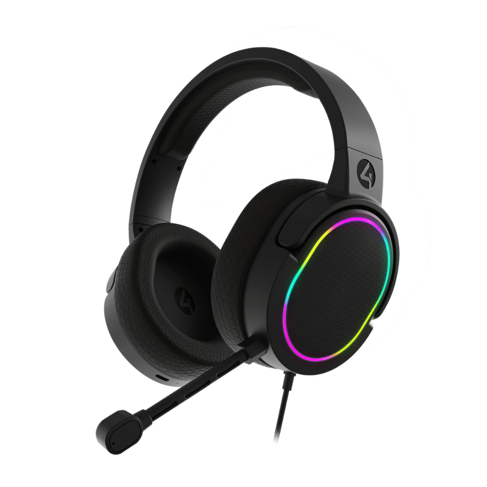 Foto 2 pulgar | Audífonos Gamer 4gamers Panther Headset: Para Ps4/ps5, Xbox, Switch, Pc - Rgb/negro