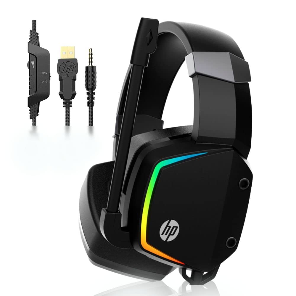 Foto 2 pulgar | Auriculares para Juegos Hp Con Cable Y Micrófono Para Ps4 Ps5 Xbox One - Venta Internacional