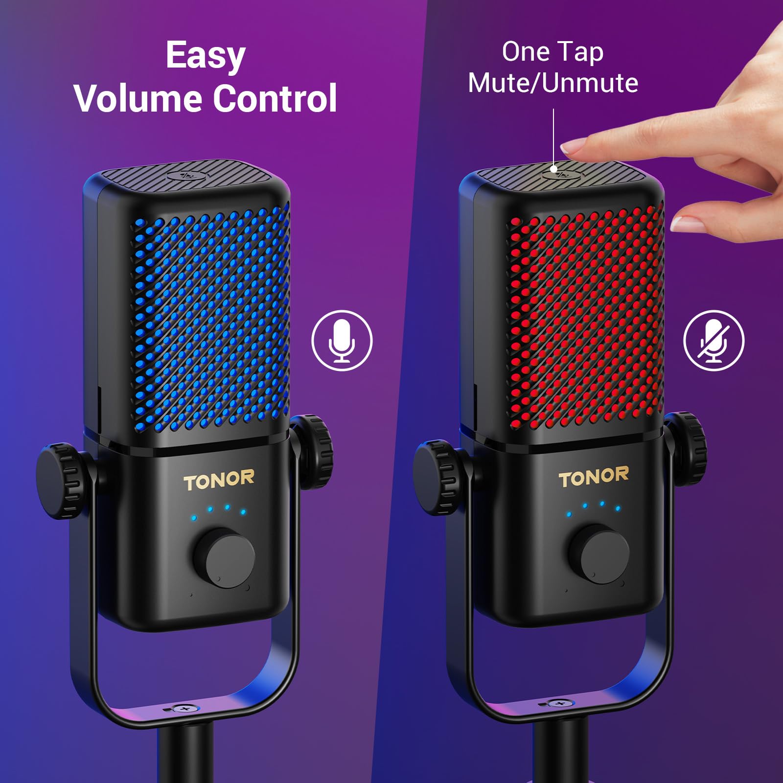Foto 8 pulgar | Micrófono Para Juegos Tonor Tcx3+ Compatible Con Xbox Con Rgb Y 30h Bat - Venta Internacional.